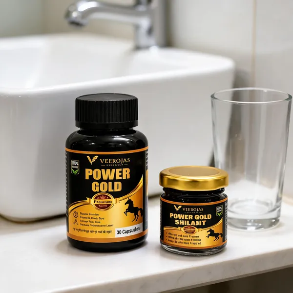 Veerojas_Power_Gold_Ayurvedic_Capsules_And_Shilajit_Powder_Set