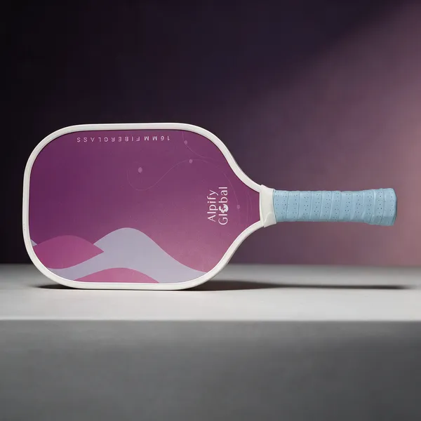 Alpify_Sports_Fiberglass_Pickleball_Paddle_Magenta_Pink_Gradient