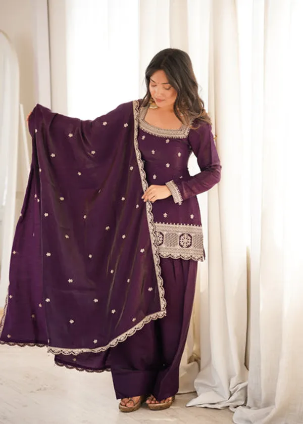 Premium_Glass_Roman_Silk_Embroidered_Kurta_Farshi_Shalwar_Set_With_Dupatta