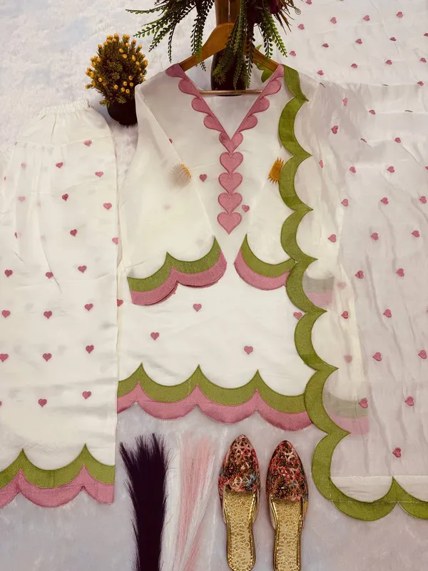 Ivory_Farshi_Salwar_Suit_Set_–_Chanderi_Cotton_with_Pink_Heart_Embroidery_&_Zari_Work_|_Festive_&_Wedding_Wear