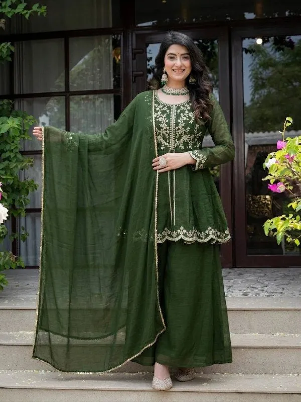 Amrapali_Trend_Heavy_Crunchy_Silk_Embroidered_Kurta_Palazzo_Dupatta_Set_For_Women