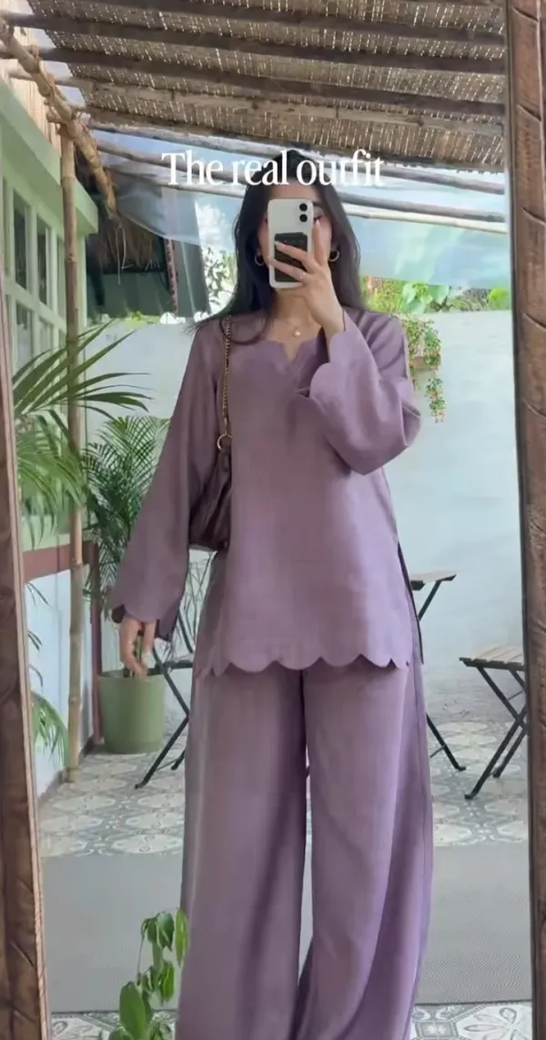 Premium_Lavender_Scallop_Cut_Co-Ord_Set_for_Women_|_Wide-Leg_Top_&_Pant_Set