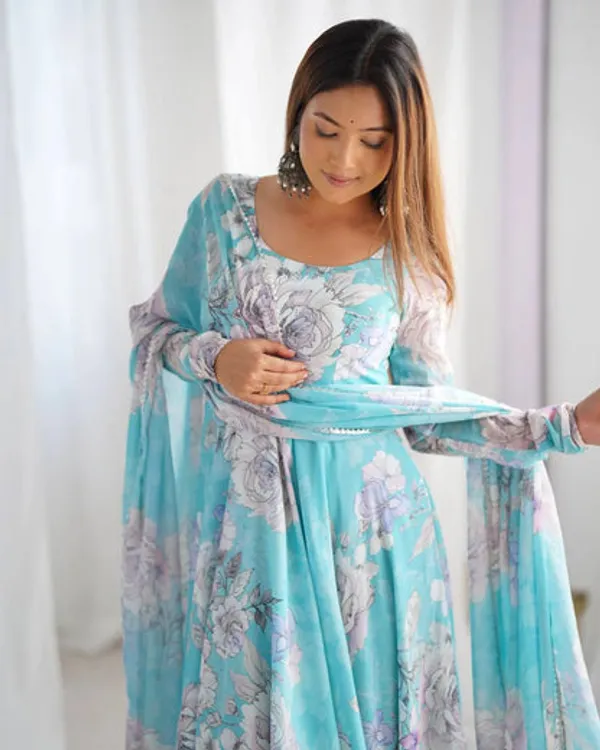 Designer_Floral_Print_Fox_Georgette_Anarkali_Gown
