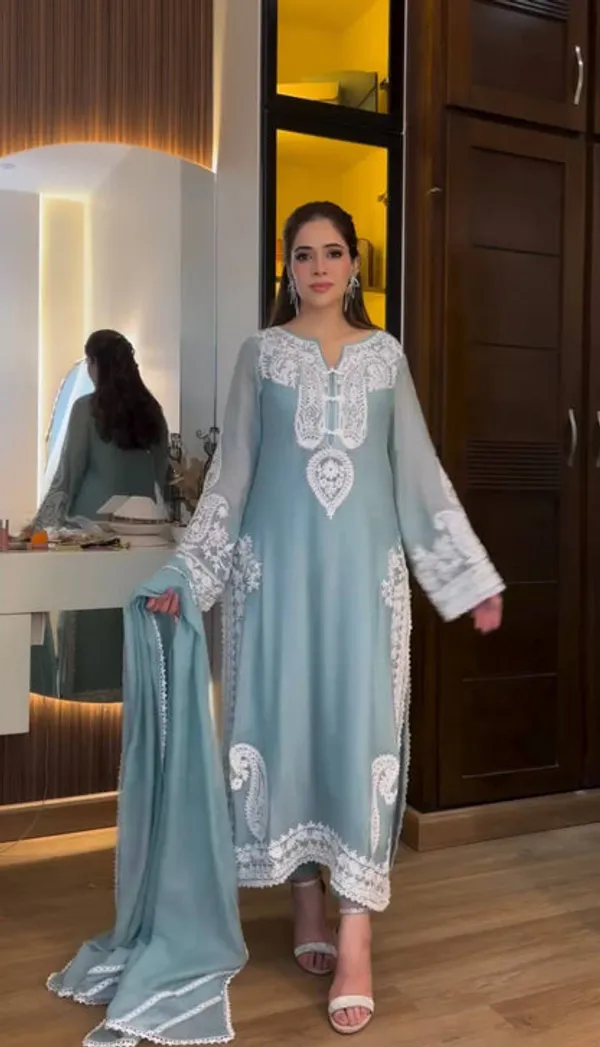Festive_Traditional_Wear_Designer_Kurta_Palazzo_Set_With_Embroidery
