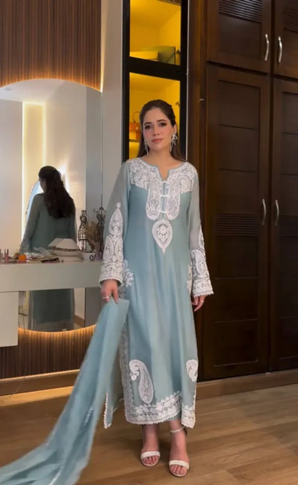 Festive_Traditional_Wear_Designer_Kurta_Palazzo_Set_With_Embroidery