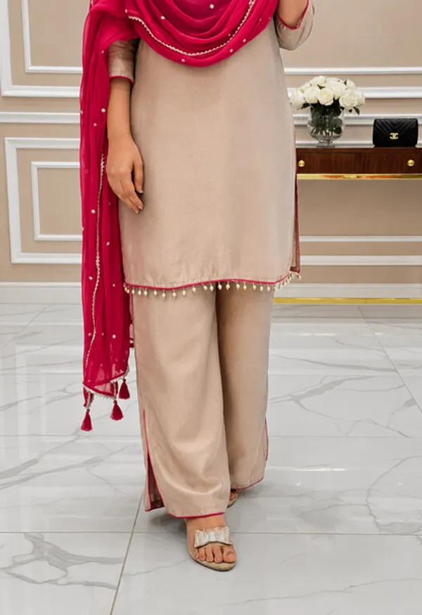 Women'S_Roman_Glass_Silk_Mirror_Work_Kurta_Palazzo_Set_With_Bustier_Fendy_Silk_Dupatta