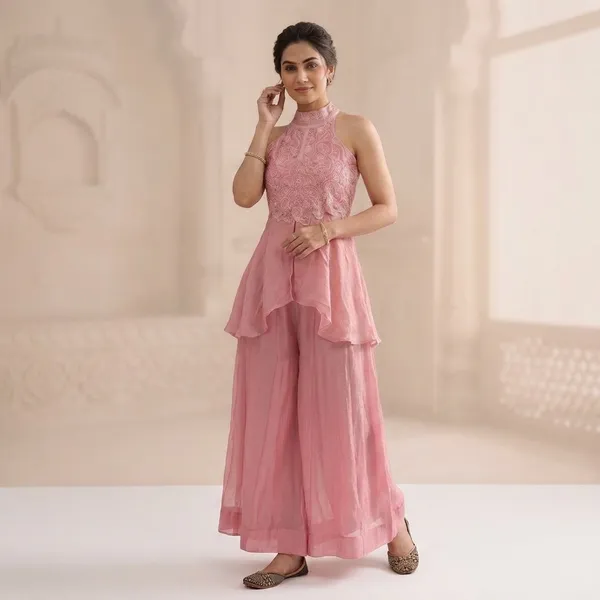 Amrapali_Trend_Luxury_Fandy_Crush_Beads_Work_Sharara_Co_Ord_Set