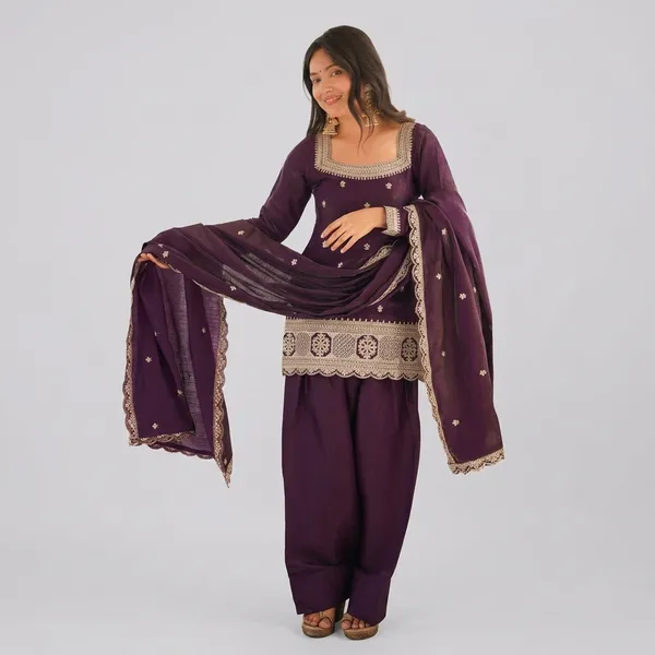 Premium_Glass_Roman_Silk_Embroidered_Kurta_Farshi_Shalwar_Set_With_Dupatta