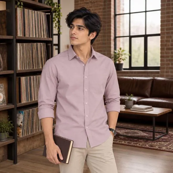 Men’s_Premium_Dusty_Pink_Mauve_Solid_Full_Sleeve_Classic_Collar_Button-Down_Casual_Shirt