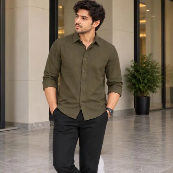 Men’s_Premium_Solid_Full_Sleeve_Classic_Casual_Shirt