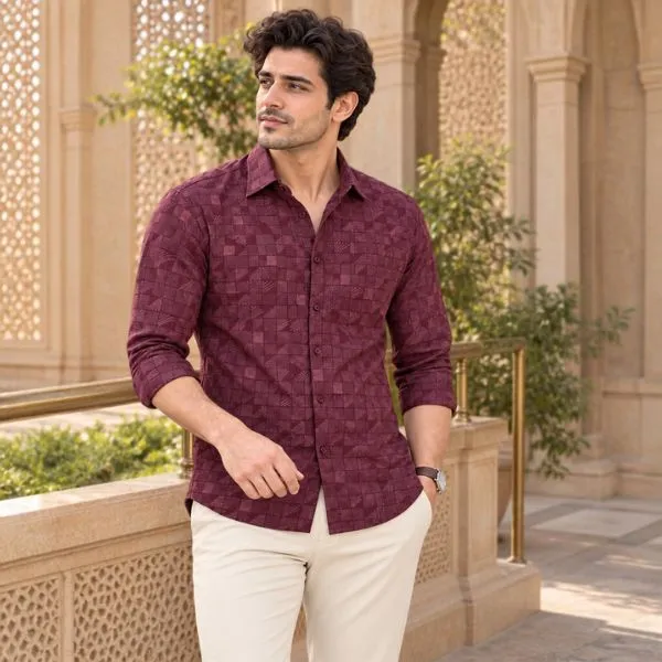 Men’s_Premium_Textured_Geometric_Print_Full_Sleeve_Casual_Shirt