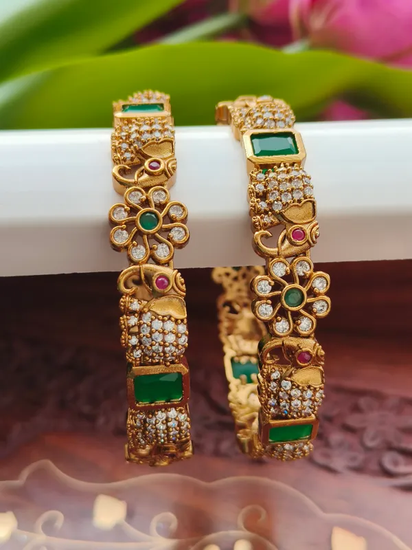Gold_Tone_Elephant_Bangles_For_Women_(_Pack_Of_2_)