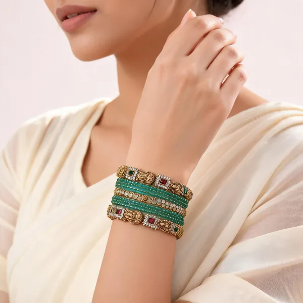 Green_Embellished_Traditional_Bangles_For_Women