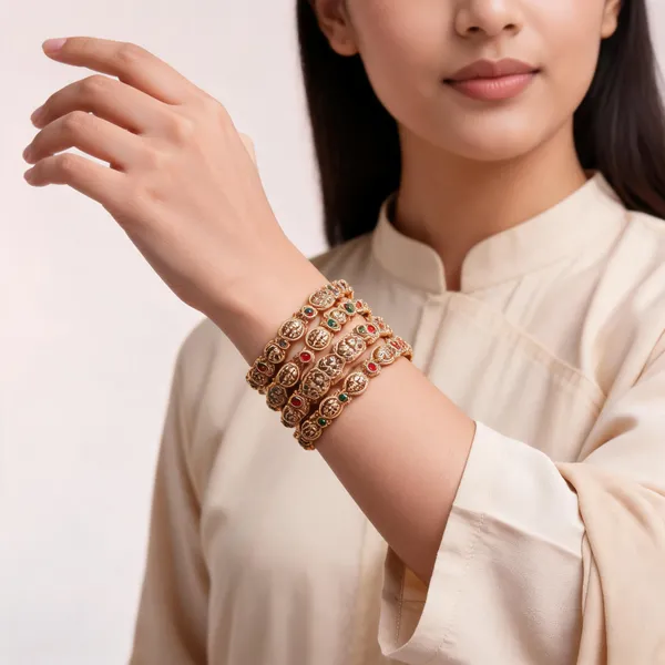 Gold_Tone_Embossed_Traditional_Bangles_For_Women_(_Pack_Of_4_)