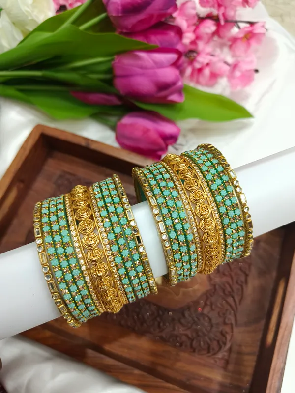 Coin_with_Lakshmi_combo_bangles-2_hands