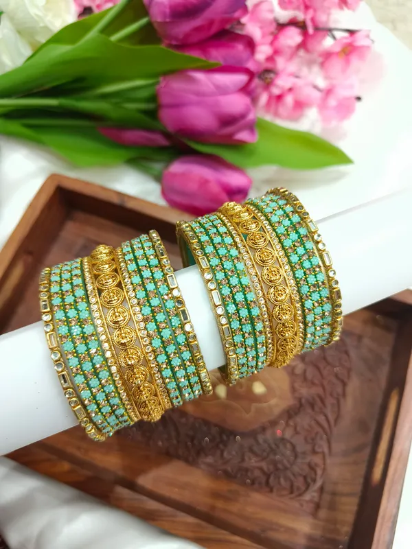 Coin_with_Lakshmi_combo_bangles-2_hands