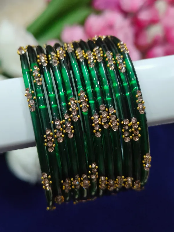 Green_Heritage_Glass_Bangles(1_Dozen)