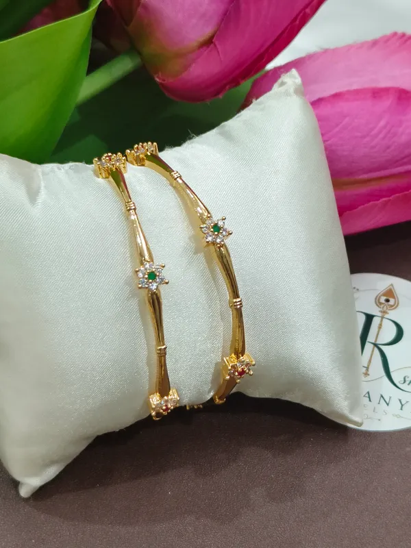 Gold_Floral_bangles_pack_of_2