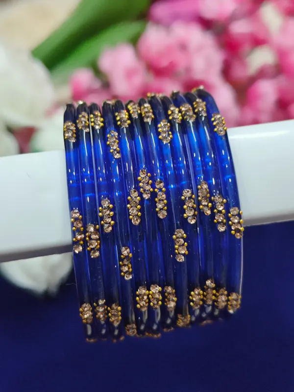 Blue_Heritage_Glass_Bangles_(1_Dozen)