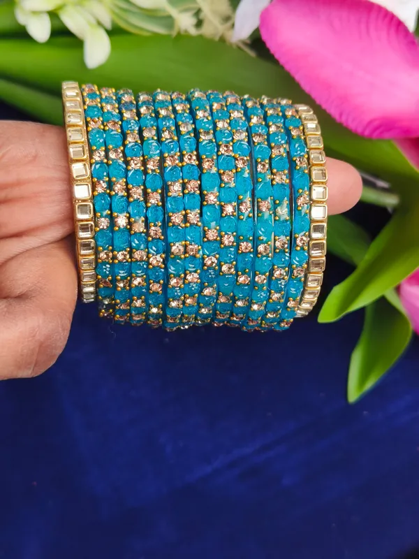 Kids_Rose_model_glass_bangles_with_border_bangles-pack_of_14