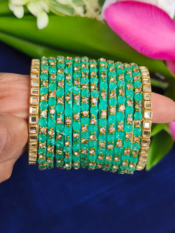 Kids_Rose_model_glass_bangles_with_border_bangles-pack_of_14