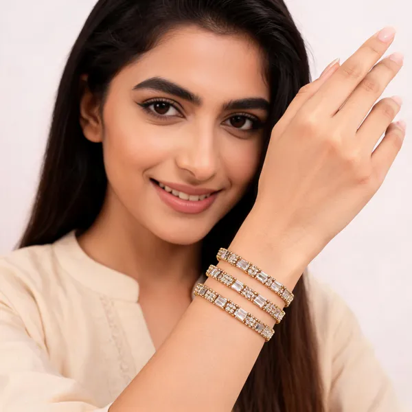 Gold_Tone_Stone_Embellished_Bangle_Set_(_Pack_Of_4_)