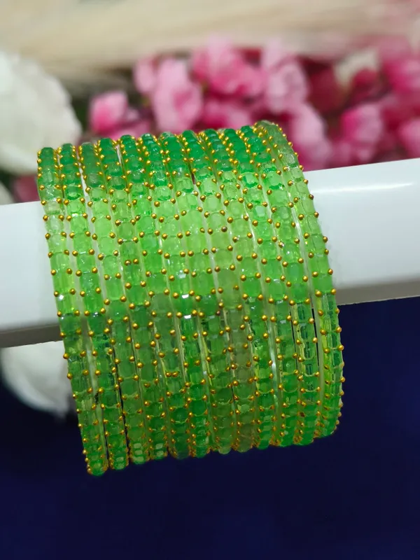Green_Glass_Beaded_Bangle_Set_For_Women_(_Pack_Of_2_)
