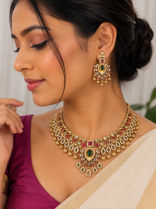 Nakshatra_Necklace_set_with_Earrings
