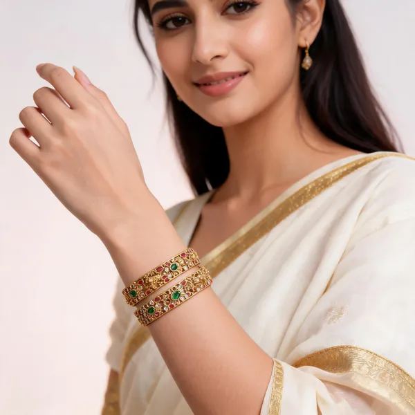 Gold_Toned_Premium_Lakshmi_Bangles_for_Women_(_Pack_Of_2_)