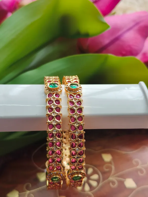 Gold_Tone_Stone_Studded_Bangles_For_Women_(_Pack_Of_2_)