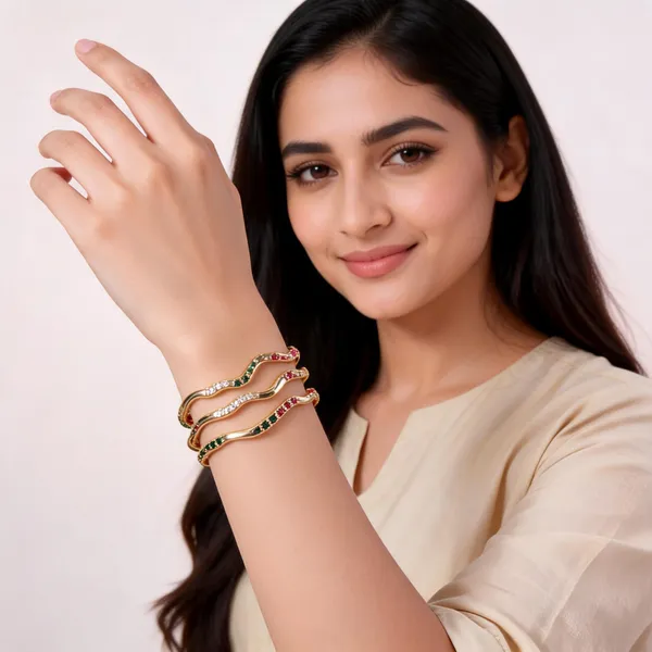 Gold_Tone_Wavy_Stone_Studded_Bangles_For_Women_(_Pack_Of_4_)