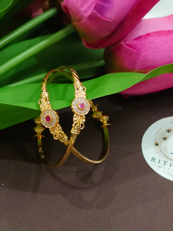 Gold_Pin_Tone_Embellished_Adjustable_Bangles