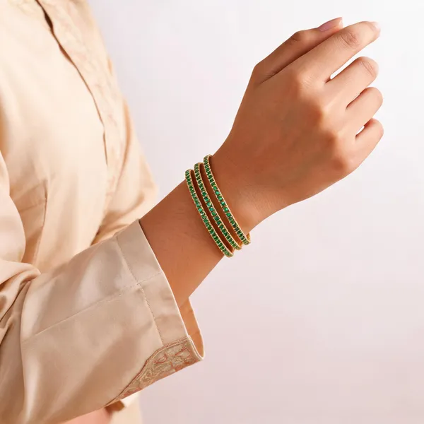 Green_Stone_Gold_Tone_Bangles_Set_For_Women_(_Pack_Of_4_)