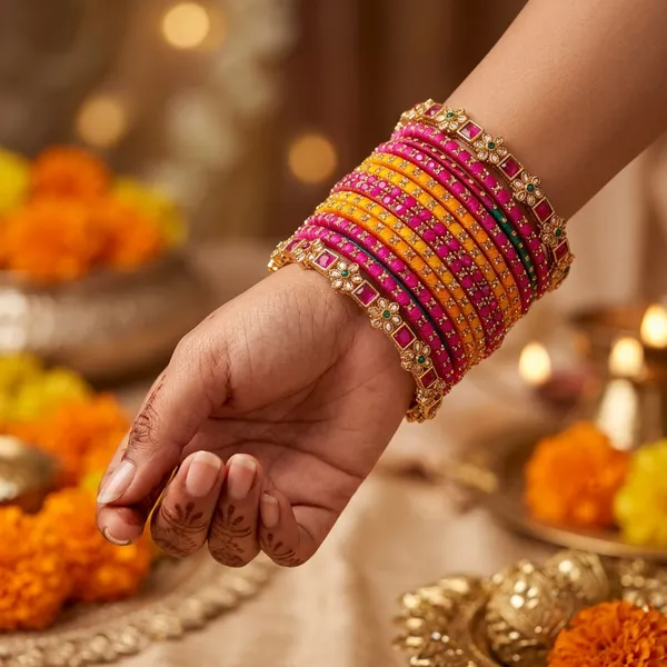 Multicolour_Traditional_Bangle_Set_For_Women_(_Pack_Of_4_)