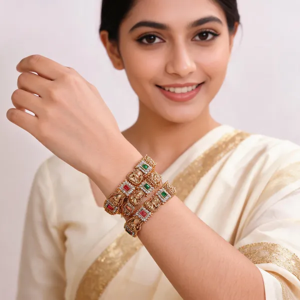 Gold_Tone_Temple_Bangle_for_Women_(_Pack_Of_2_)