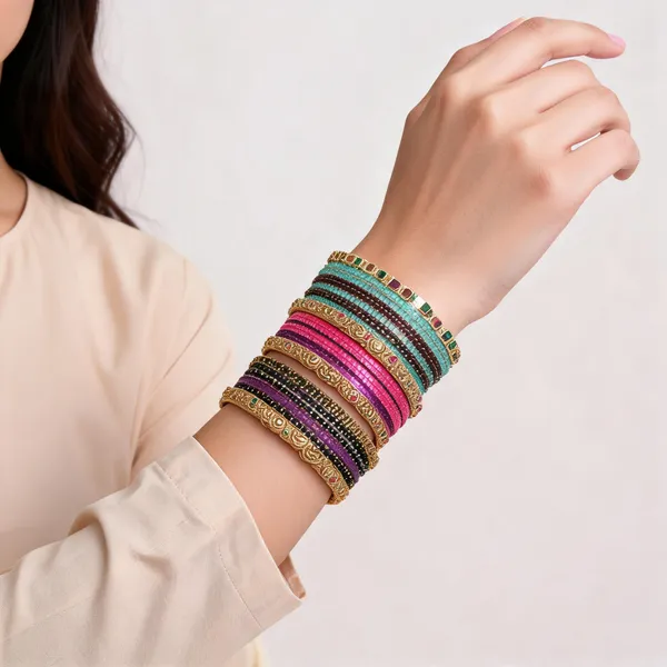 Multicolour_Traditional_Bangle_Set_For_Women_(_Pack_Of_3_)