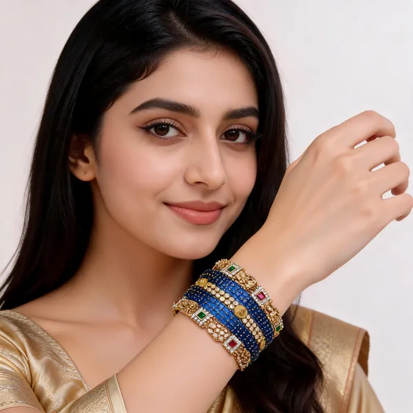 Blue_Embellished_Bangle_Set-1_hand