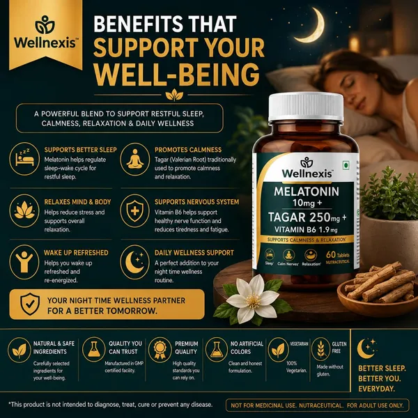 Wellnexis_Melatonin_10mg_Tagar_250mg_Magnesium_Glycinate_Vitamin_B6_60_Vegetarian_Tablets