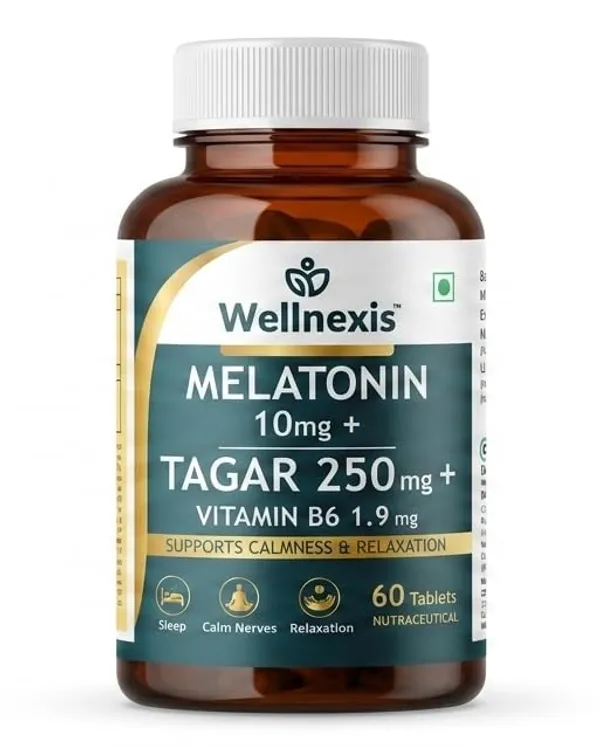 Wellnexis_Melatonin_10mg_Tagar_250mg_Magnesium_Glycinate_Vitamin_B6_60_Vegetarian_Tablets