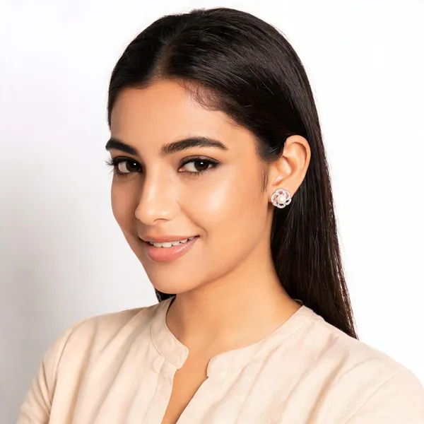 Stylish_Modern_Designer_White_Ad_Studded_Flower_Designed_Ear_Studs_With_A_Added_Vibe_Of_Moti