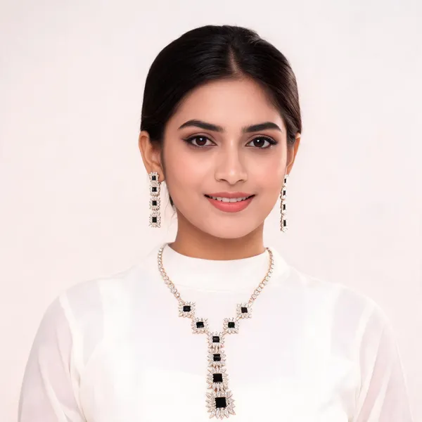 Premium_Royal_Modern_All_Pure_White_American_Diamond_Studded_Square_&_Round_Designed_Necklace_Set