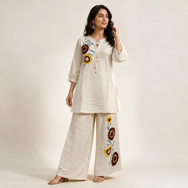Premium_Cotton_Ivory_Floral_Embroidered_Kurta_Palazzo_Set