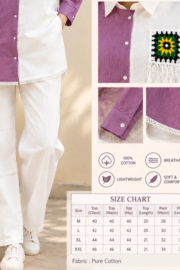 Cotton_Viral_Insta_Special_Purple_Co-ord_Set
