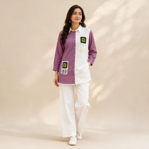 Cotton_Viral_Insta_Special_Purple_Co-ord_Set