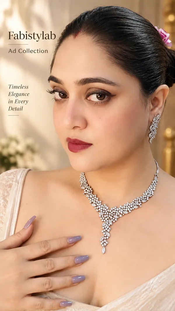 White_CZ_V-Shaped_Bridal_Choker_Set