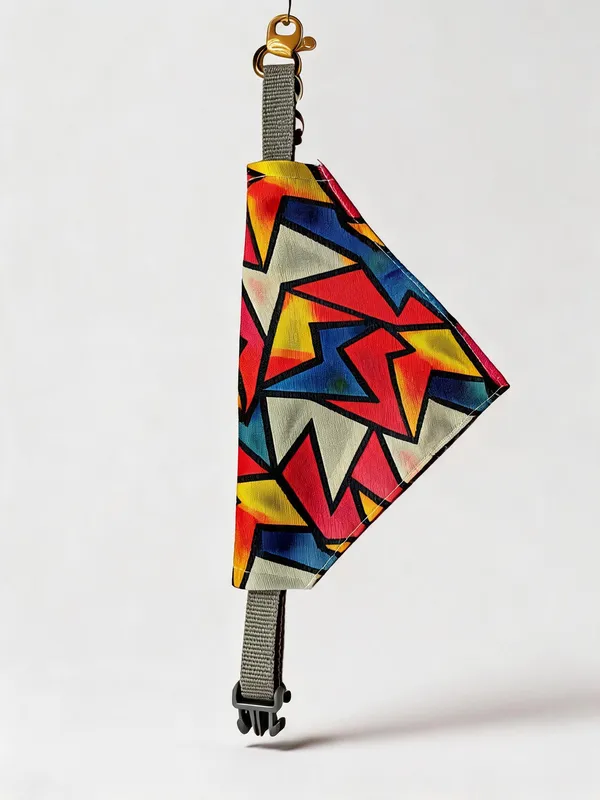 Geometric_Print_Fabric_Bandana_Collar_For_Dogs_-_Pack_of_4