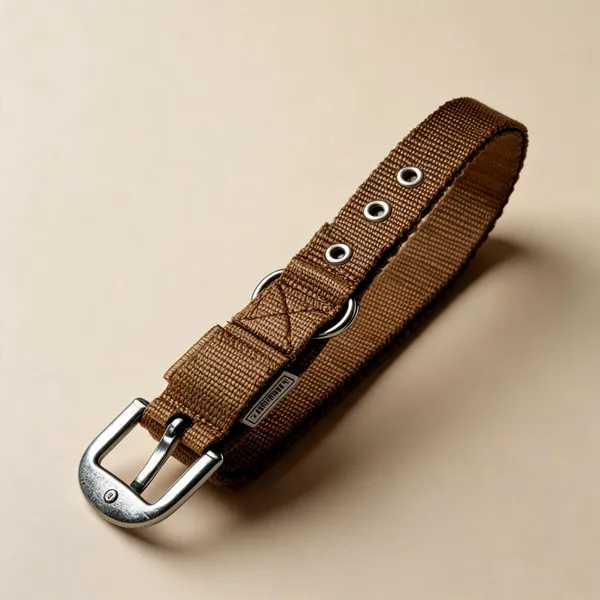 Brown_Nylon_Adjustable_Dog_Collar_-_Pack_of_2