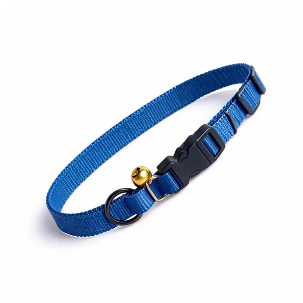 Blue_Nylon_Adjustable_Dog_And_Cat_Collar_With_Bell_-_Pack_of_6