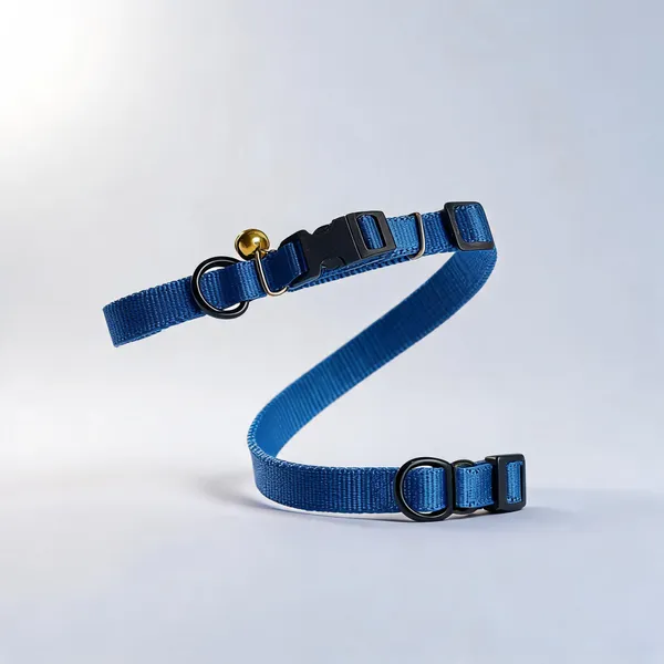 Blue_Nylon_Adjustable_Dog_And_Cat_Collar_With_Bell_-_Pack_of_6