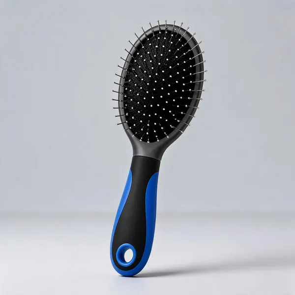 Blue_Black_Steel_Double_Pin_Grooming_Brush_For_Dogs
